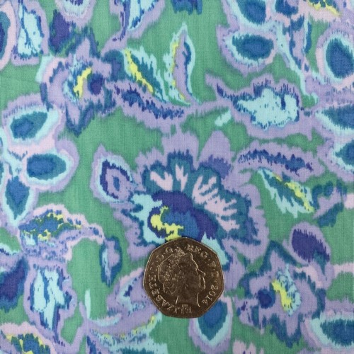 Cotton Lawn - 0276/SI/B - Turquoise